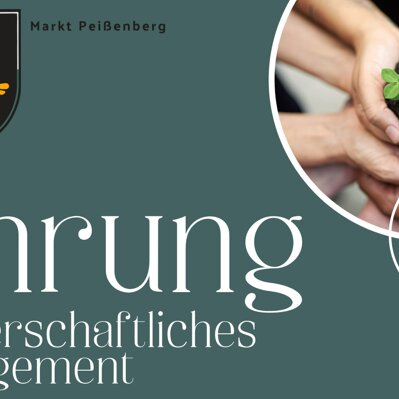 Ehrungen für bürgerschaftliches Engagement