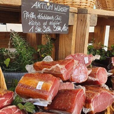 Wochenmarkt am Bernauer Rathausplatz
