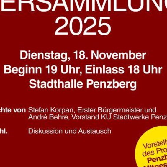Bürgerversammlung 2025