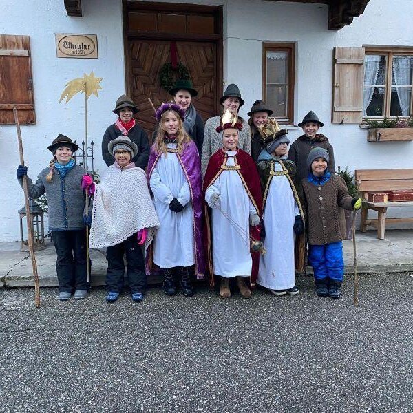 Aussendung der Sternsinger