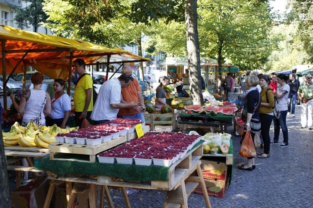 Wochenmarkt Boxhagener Platz