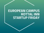 Startup Friday - ECRI im GreG Rottal-Inn - jeden Freitag möglich mit Anmeldung