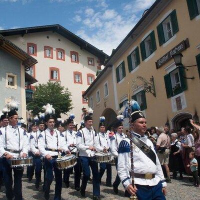 Traditionelles Pfingstfest der Berchtesgadener Bergknappen  
