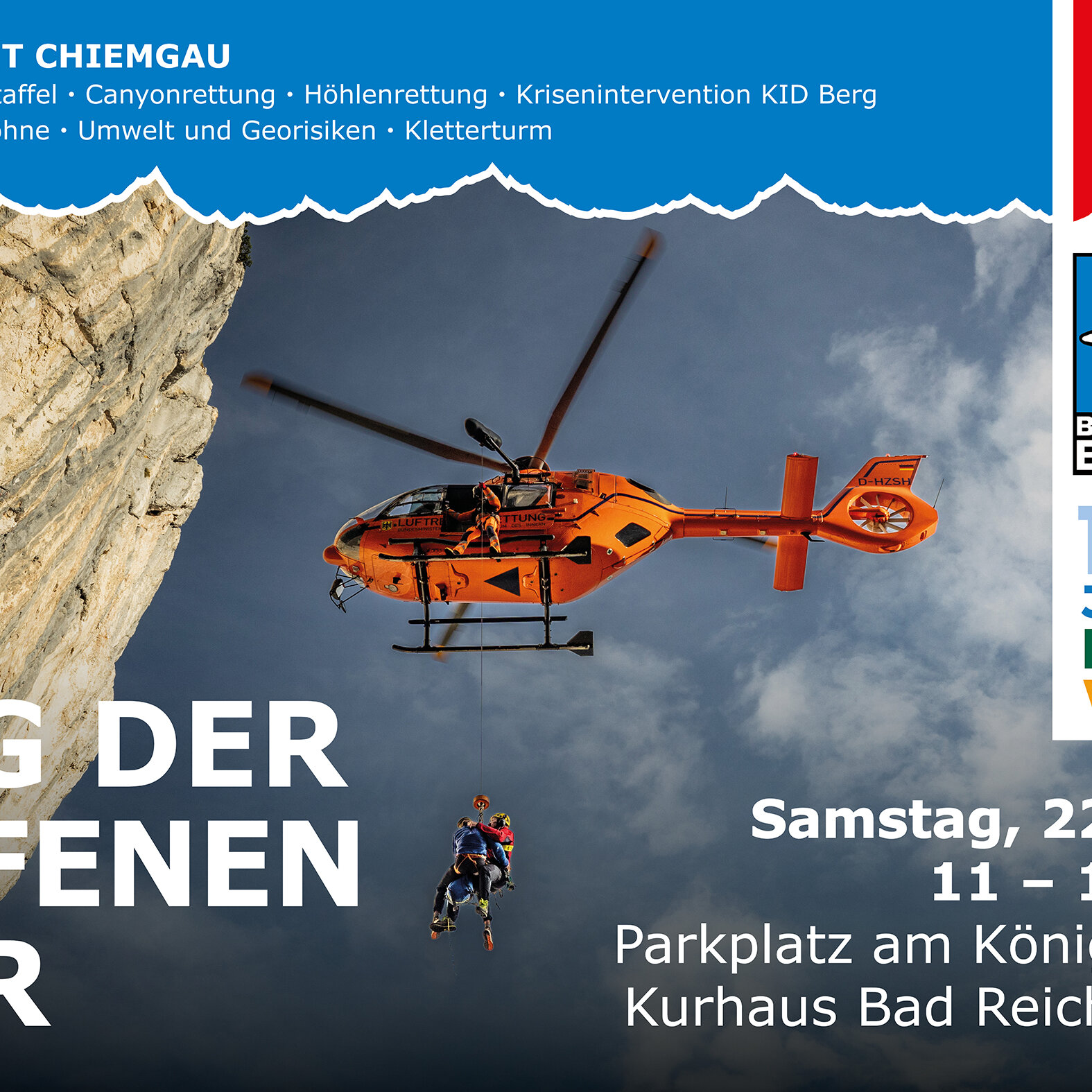 100 Jahre Bergwacht Chiemgau - Tag der offenen Tür