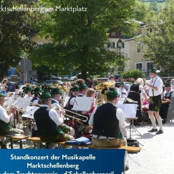 Standkonzert der Musikkapelle Marktschellenberg