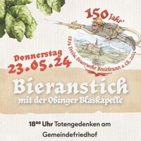 Bieranstich 150 Jahre FFW Breitbrunn 