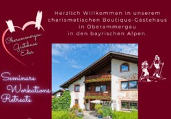 Workations und Retreats in Gästehaus Eder Oberammergau