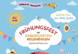 Frühlingsfest Kindergarten Regenbogen