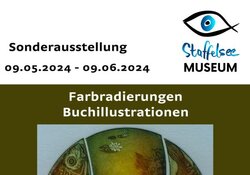 Sonderausstellung im StaffelseeMuseum Seehausen - Frabradierungen  von Kristiana Slawik