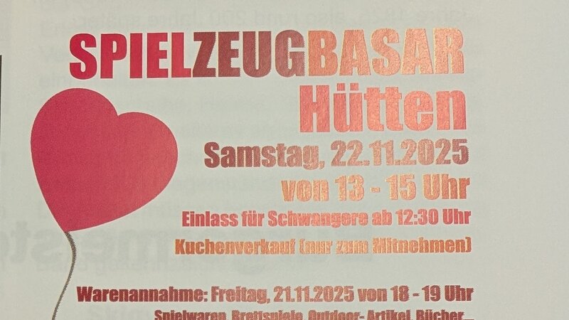 Spielzeugbasar