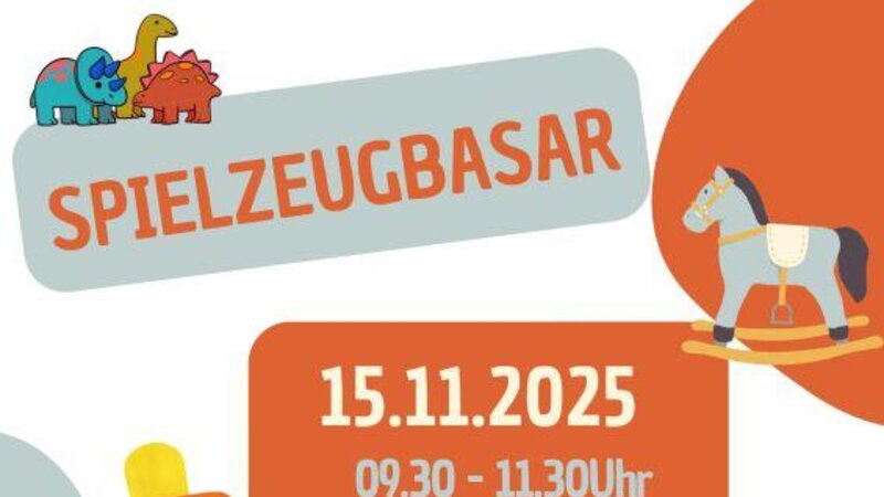 Spielzeugbasar in der Schlossberghalle