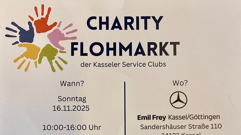 Charity-Flohmarkt
