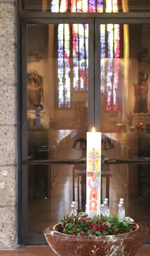 Wortgottesdienst in der Unterkirche Christkönig